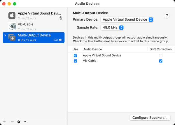Recheck Selected Device Set As Master Device