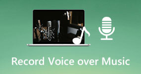 Record Voice Over Music