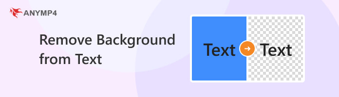 Remove Background from Text