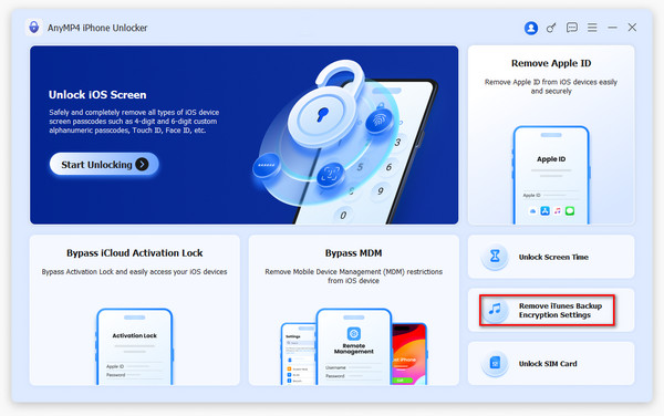 Remove iTunes Backup Settings