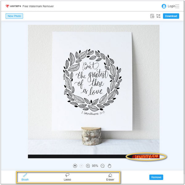 Remove Watermark from iFunny Image Highlight