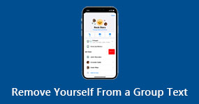 how To Remove to Yourself From a Group Text