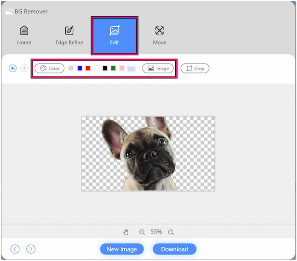 Replace New Background