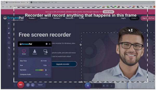 Screenpal Recording Properties