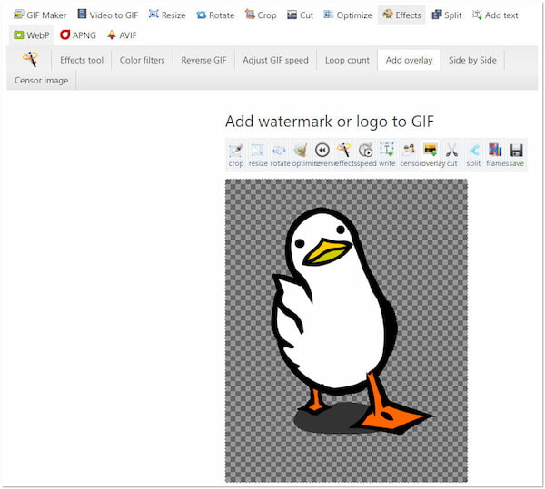 Scroll Down Overlay Images