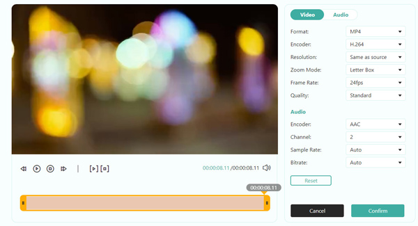 Guide Select Video Output Resolution