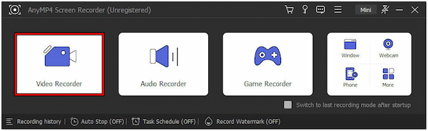 Select Video Recorder