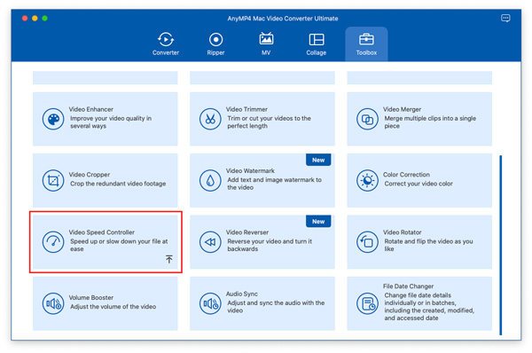 Select Video Speed Controller