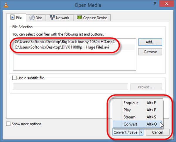 Select Video to Convert