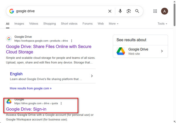 Send Large Video Access Google Drive