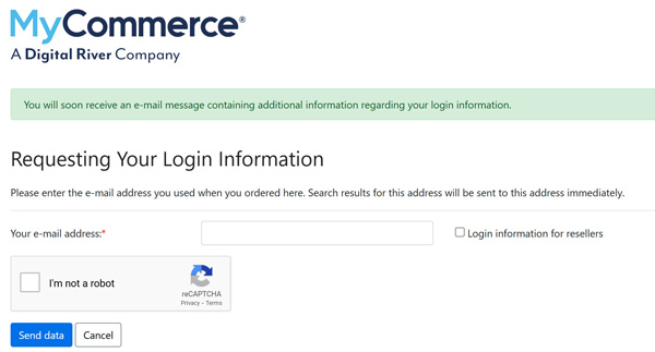 Send Order Details Mycommerce