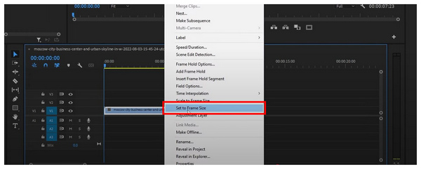 Set To Frame Size Choose Set To Frame