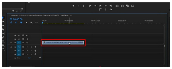 Set To Frame Size Right Click Video Timeline