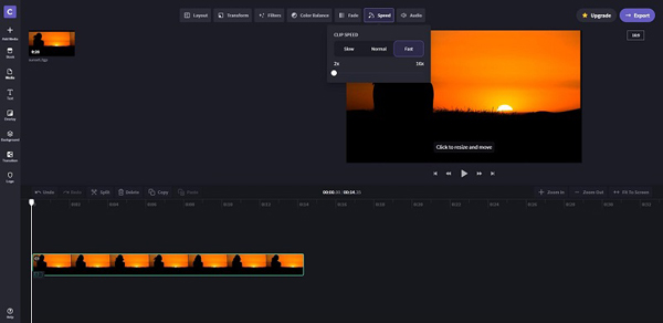 Speed Up Video Online Clideo