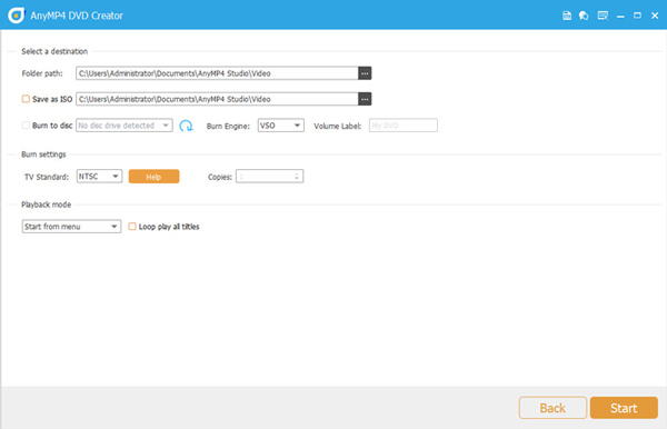 Start Burning Videos To Dvd Blu Ray