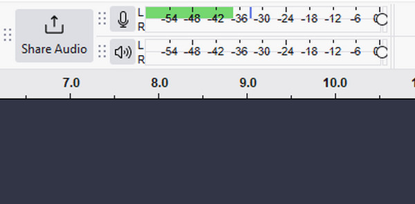 Start Monitoring Audio Audacity