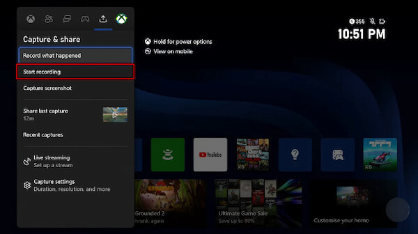 Start Recording Gameplay
