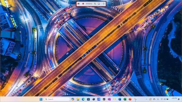 Start Snipping Recording