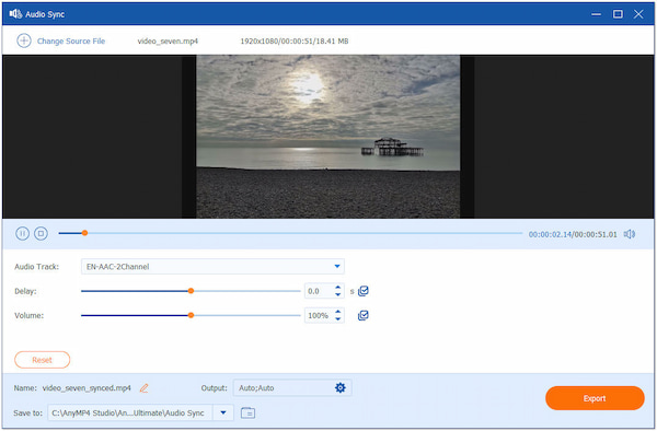 Sync Audio for Out of Sync Videos