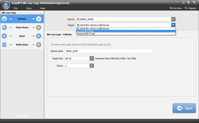 Target Blu-ray Folder