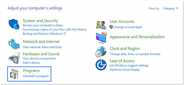 Uninstall Conflicting Software