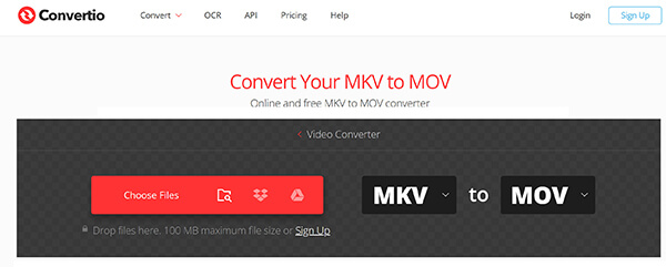 Upload Mkv In Convertio