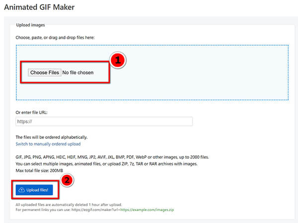 Upload Video to Ezgif