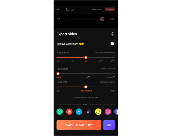 Videoshow Free Export Settings