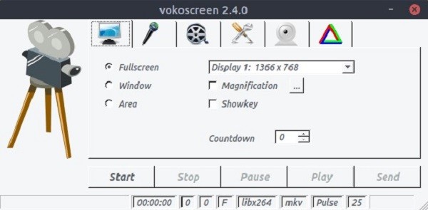 Vokoscreen Linux