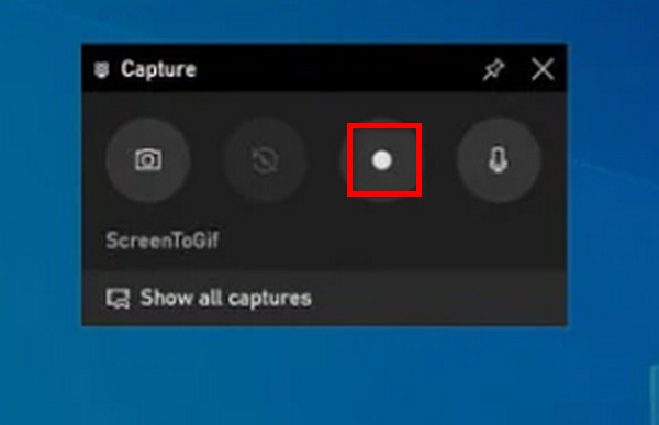 Xbox Game Bar Start Record