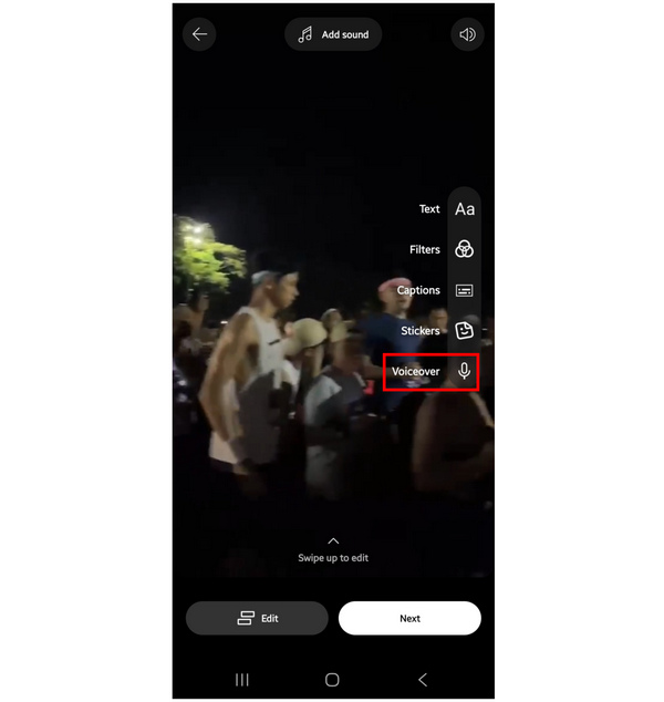 YouTube Create Voiceover
