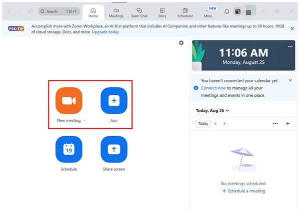 Zoom Meeting Options