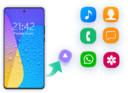 View and Save Android Data Selectively